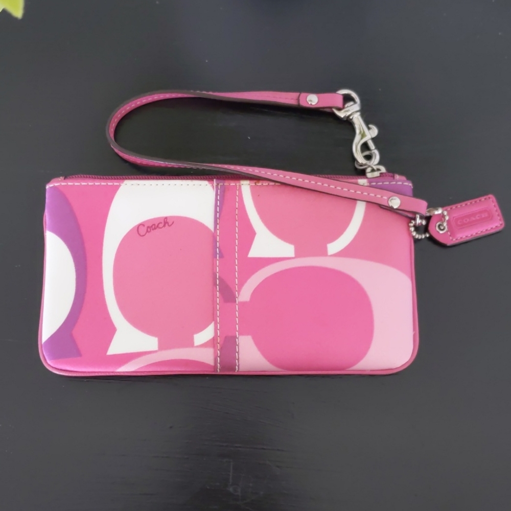 COACH wristlet